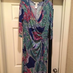Multi-Colored Maxi Dress